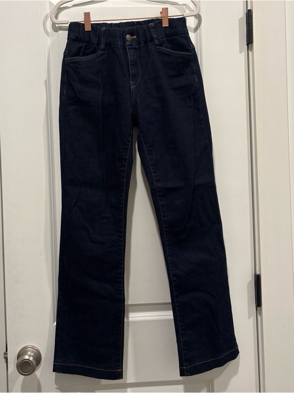 BEVY FLOG Dark Blue Flare Jeans